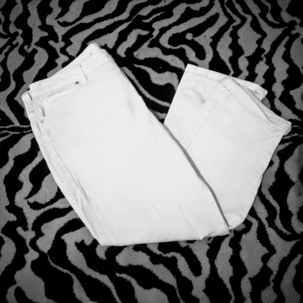 White jeans